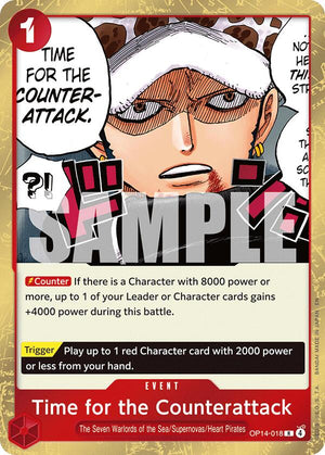 Time for the Counterattack [OP14-018] The Azure Sea's Seven