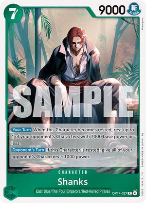 Shanks [OP14-027] The Azure Sea's Seven