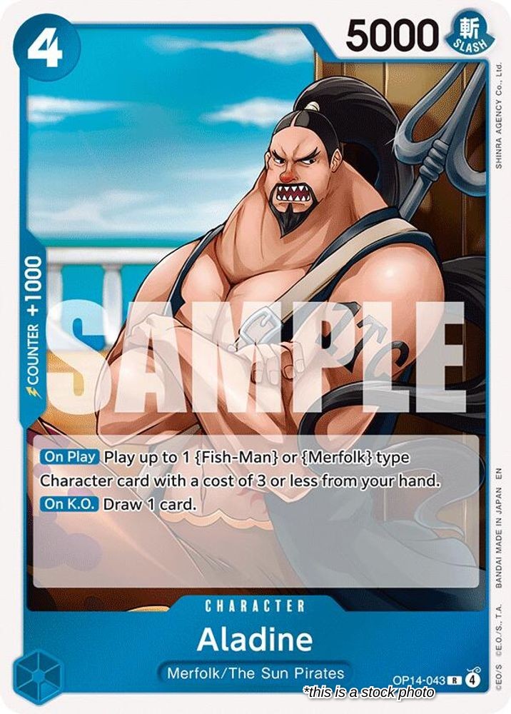 OP14-043 Aladine Rare