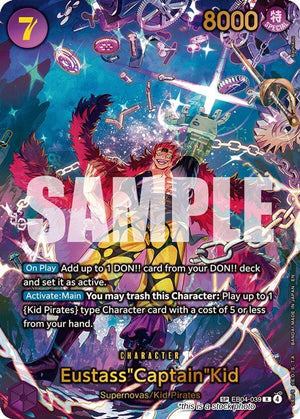 EB04-039 Eustass"Captain"Kid (SP) Rare