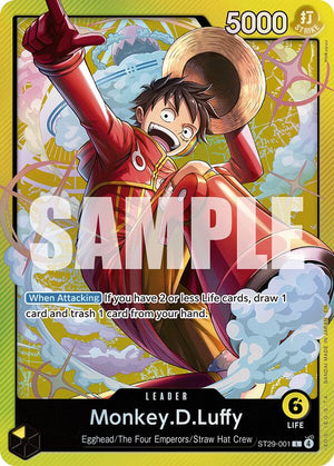 Monkey.D.Luffy (001) [ST29-001] Starter Deck 29: Egghead