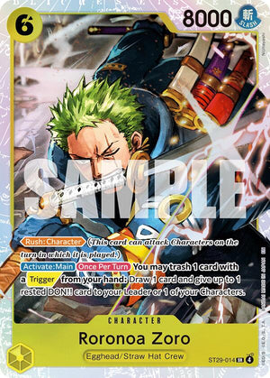 Roronoa Zoro [ST29-014] Starter Deck 29: Egghead