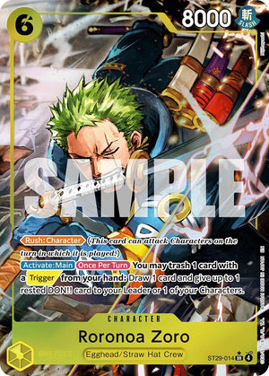 Roronoa Zoro (Full Art) [ST29-014] Starter Deck 29: Egghead