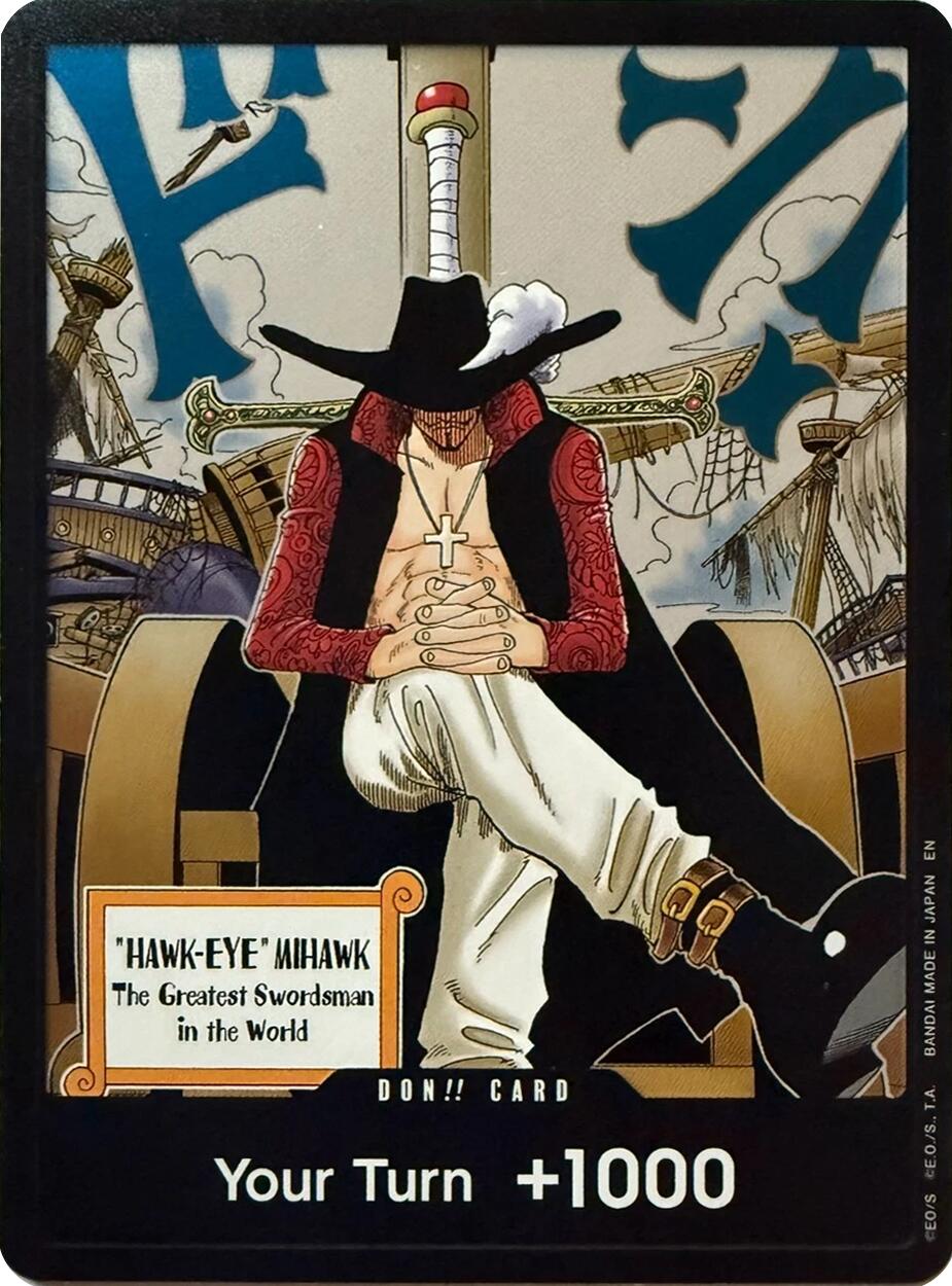 DON!! Card (Dracule Mihawk) The Azure Sea's Seven