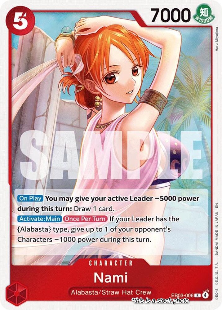 EB03-006 Nami (006) Rare