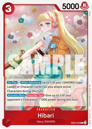 Hibari [EB03-008] Extra Booster: One Piece Heroines Edition