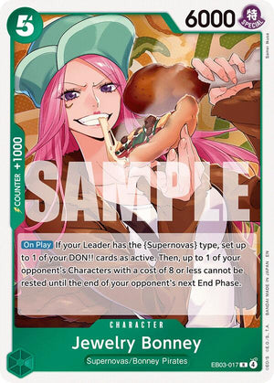 Jewelry Bonney [EB03-017] Extra Booster: One Piece Heroines Edition