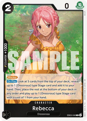 Rebecca [EB03-048] Extra Booster: One Piece Heroines Edition