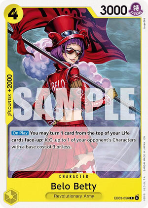 Belo Betty [EB03-056] Extra Booster: One Piece Heroines Edition