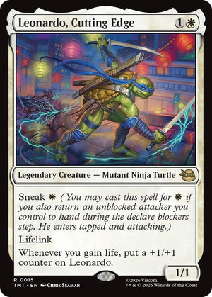 Leonardo, Cutting Edge [TMT/15] 2026 Magic: The Gathering