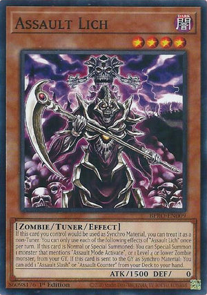 1st Edition Assault Lich [BPRO-EN009 Near Mint] Common / Short Print