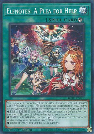 1st Edition Elfnotes: A Plea for Help [BPRO-EN057 Near Mint] Common / Short Print