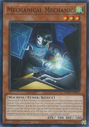 1st Edition Mechanical Mechanic [BPRO-EN081 Near Mint] Common / Short Print