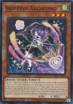 1st Edition Shipping Archfiend [BPRO-EN088 Near Mint] Common / Short Print