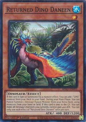 1st Edition Returned Dino Daneen [BPRO-EN093 Near Mint] Super Rare