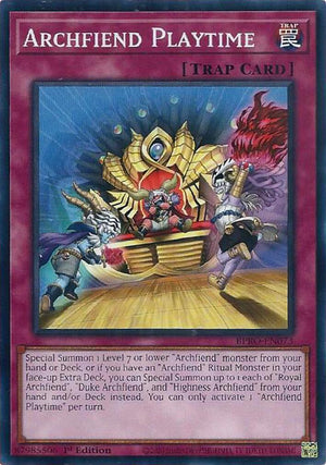 1st Edition Archfiend Playtime [BPRO-EN073 Near Mint] Common / Short Print