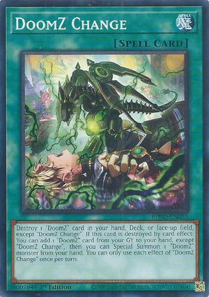 1st Edition DoomZ Change [BPRO-EN055 Near Mint] Common / Short Print