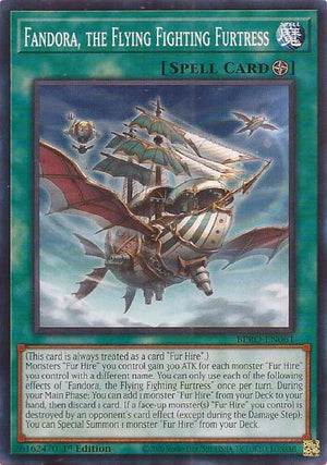 1st Edition Fandora, the Flying Fighting Furtress [BPRO-EN061 Near Mint] Common / Short Print