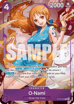 O-Nami - ST18-002 (Dash Pack) [ST18-002] Extra Booster: One Piece Heroines Edition