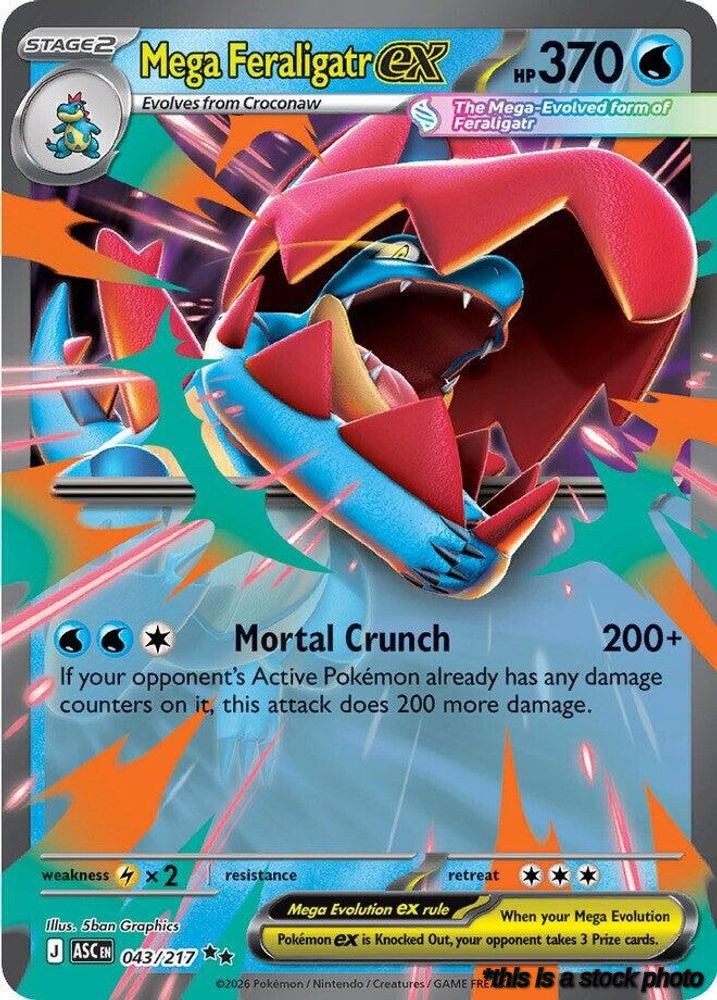 Mega Feraligatr ex - 043/217