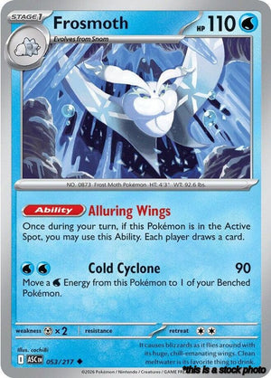 Uncommon Frosmoth [053/217 Near Mint ]