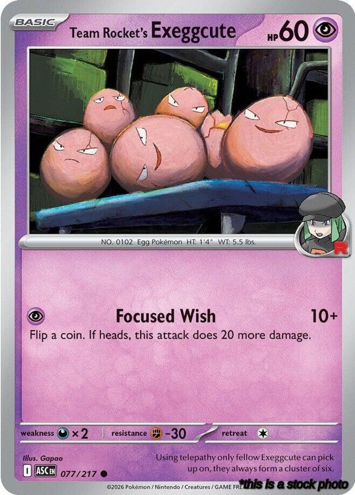 Team Rocket's Exeggcute