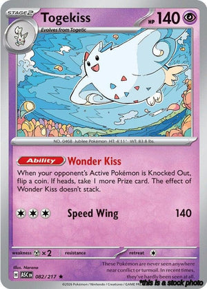 Rare Togekiss - 082/217 [082/217 Near Mint ]