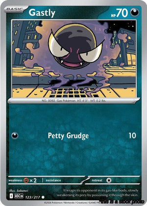 Normal Gastly [123/217 Near Mint ]