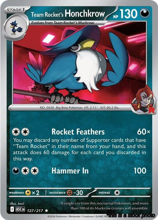Team Rocket's Honchkrow