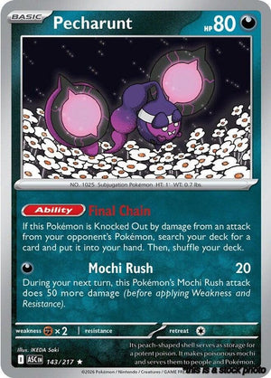 Rare Pecharunt [143/217 Near Mint ]