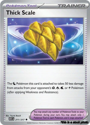 Uncommon Thick Scale [211/217 Near Mint ]