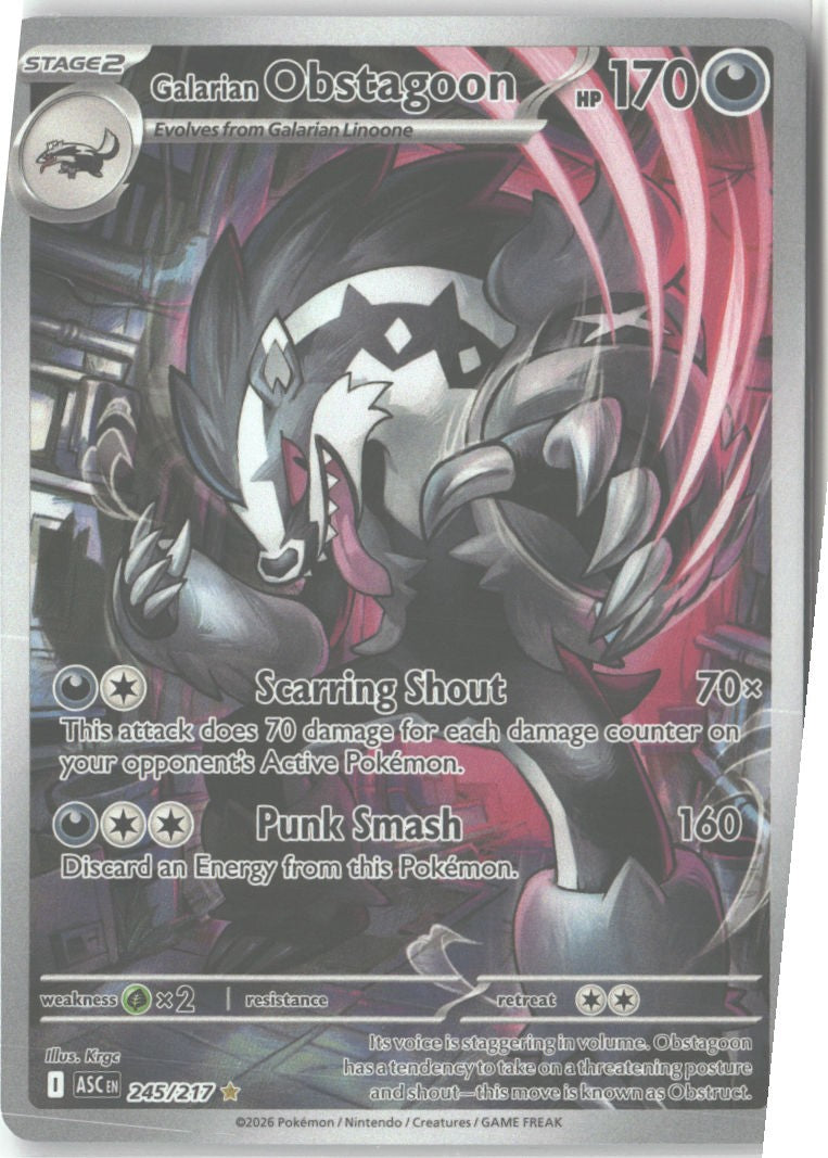 Galarian Obstagoon - 245/217