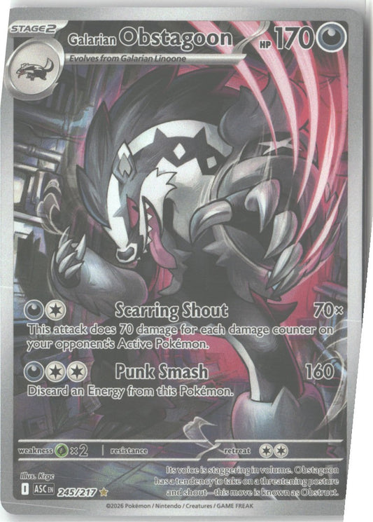 Galarian Obstagoon - 245/217
