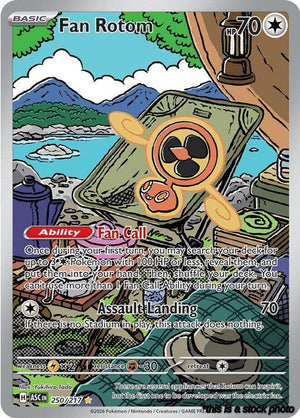 Illustration Rare Fan Rotom - 250/217 [250/217 Near Mint ]