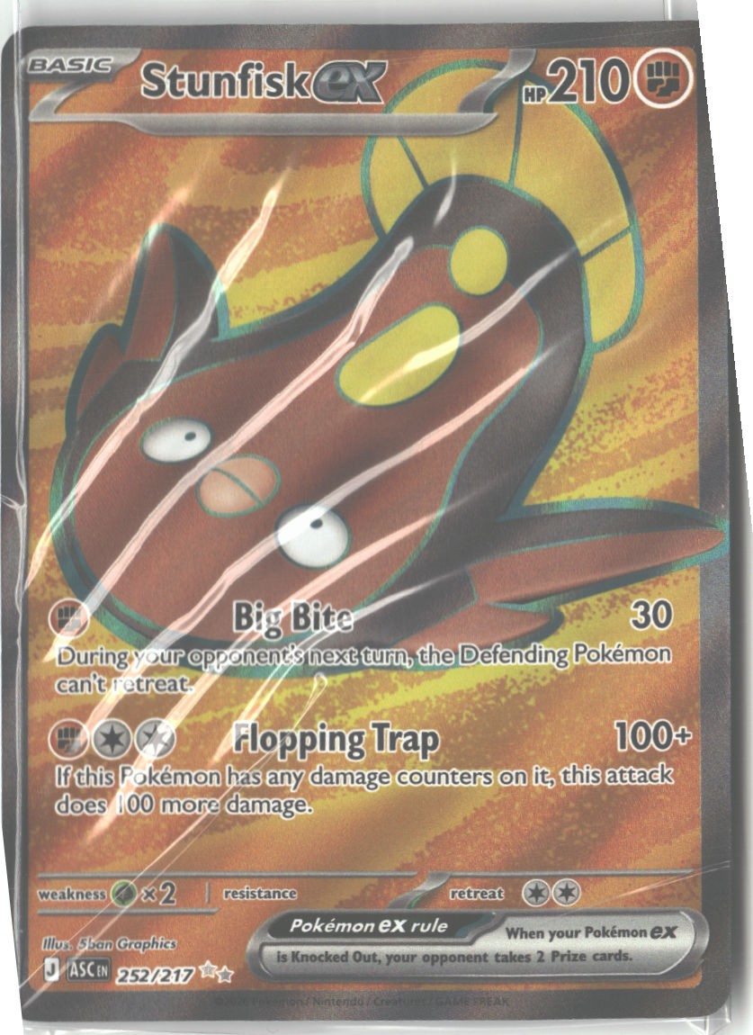 Stunfisk ex - 252/217