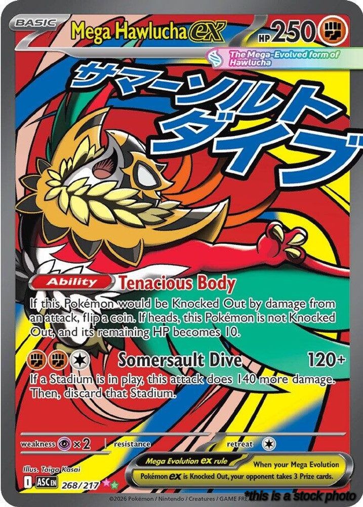 Mega Hawlucha ex - 268/217
