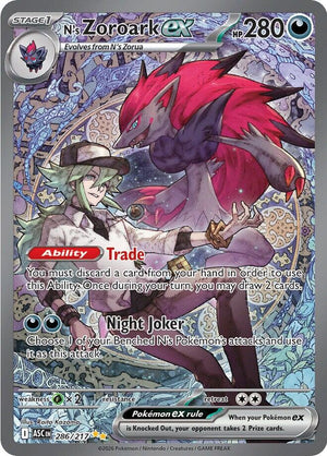 Special Illustration Rare N's Zoroark ex - 286/217 [286/217 Near Mint ]