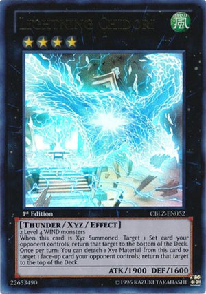 Unlimited Lightning Chidori [CBLZ-EN052 Near Mint] Ultra Rare