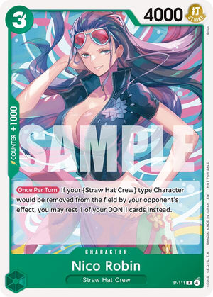 Nico Robin (Heroines Battle Pack) [P-111] One Piece Promotion Cards