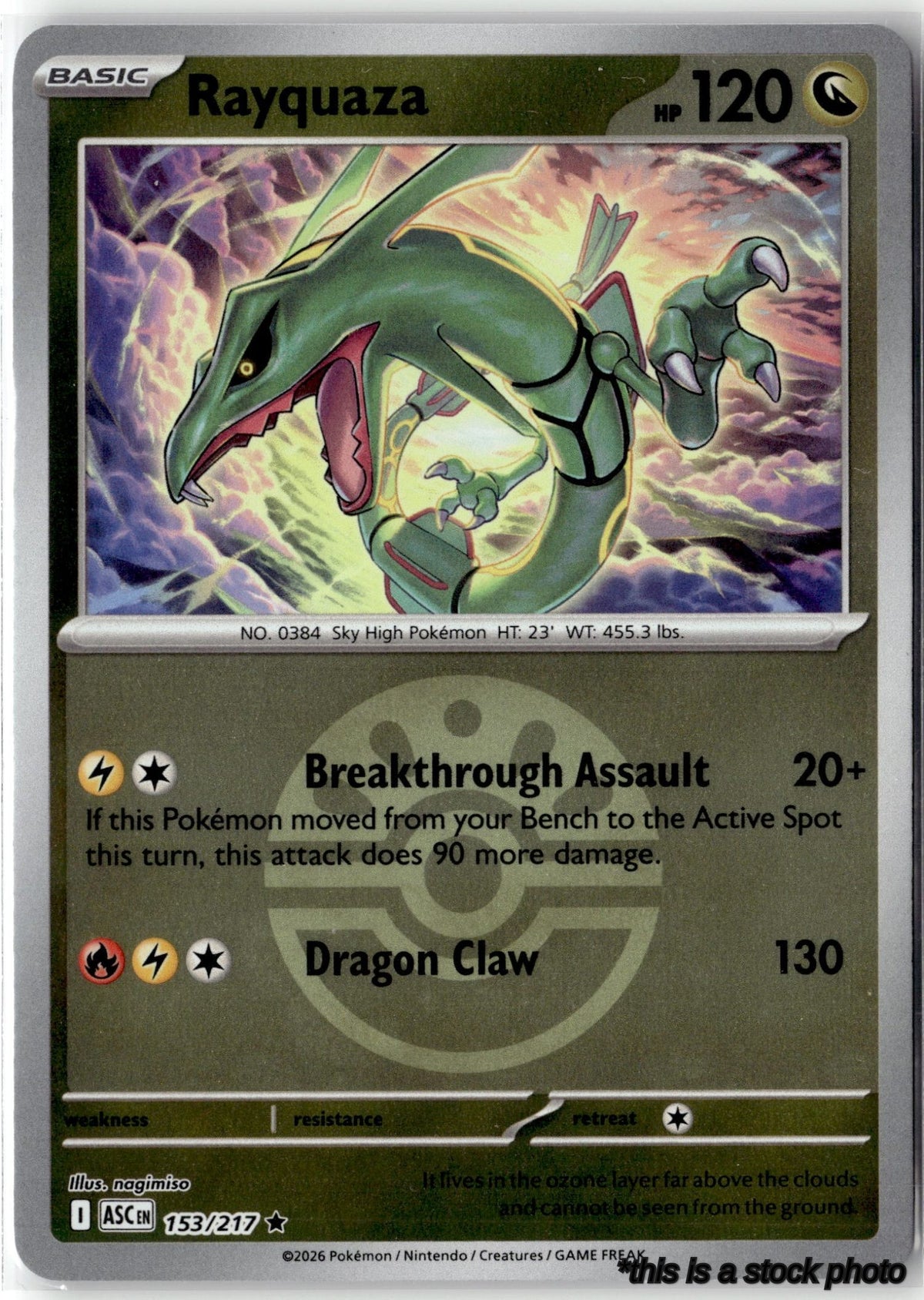 Rayquaza (Friend Ball)