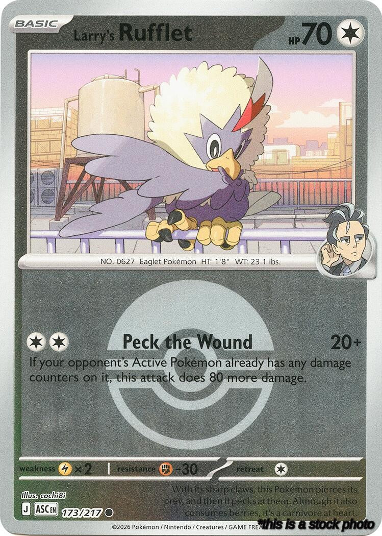 Larry's Rufflet (Poke Ball)