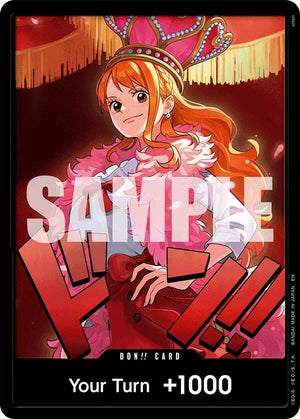 DON!! Card (Nami) Extra Booster: One Piece Heroines Edition