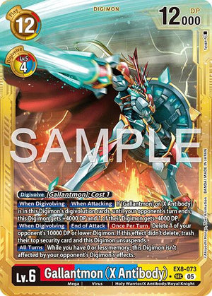 Gallantmon (X Antibody) (Gold Border) [AD-01 - EX8-073 SEC]