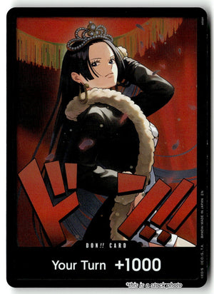DON!! Card (Boa Hancock) DON!!