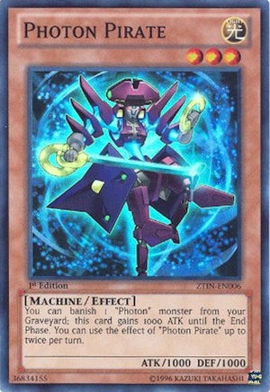 1st Edition Photon Pirate [ZTIN-EN006 Lightly Played] Super Rare