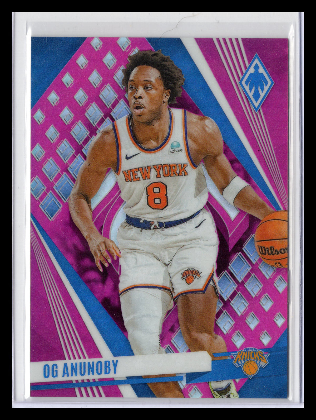 2023-24 Panini Phoenix #72 OG Anunoby Pink #/175