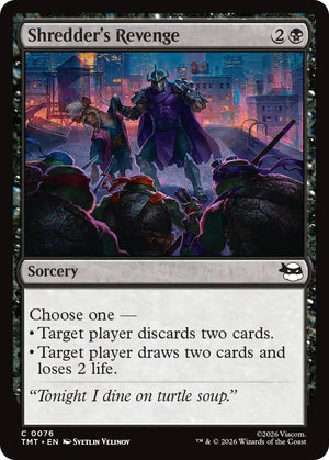 Shredder's Revenge [TMT/76] 2026 Magic: The Gathering
