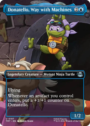 Donatello, Way with Machines (Borderless) [TMT - 197]