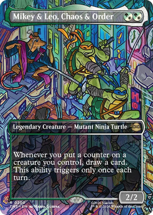 Mikey & Leo, Chaos & Order (Borderless) [TMT - 200]