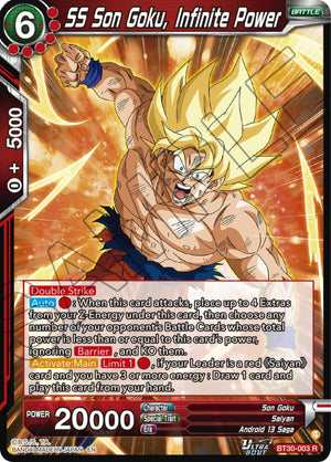 BT30-003 SS Son Goku, Infinite Power